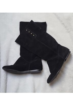 Urban Outfitters BDG Brand Black Suede Boots, Size 7.5!
